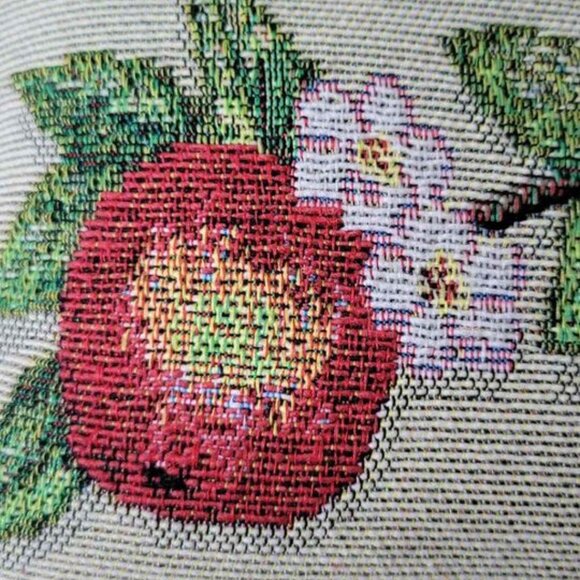 "One Bad Apple Spoils the Whole Bunch" decorative pillow - Picture 2 of 4